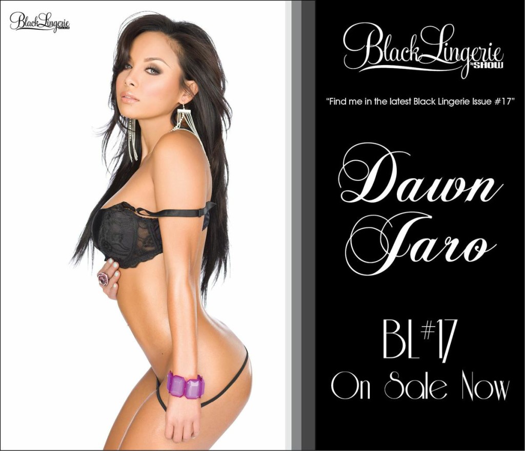 Dawn Jaro Dawnjaro Show Magazine "Black Lingerie Issue 17" Web.