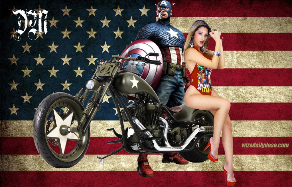 Erica Sanchez ERICA-CAPT-AMERICA-BIKE.thewizsdailydose