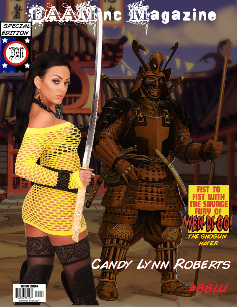 Candy Lynn in Kill Bill... Models and Comics series presented by DAAMinc Magazine shots by ce wileystudios