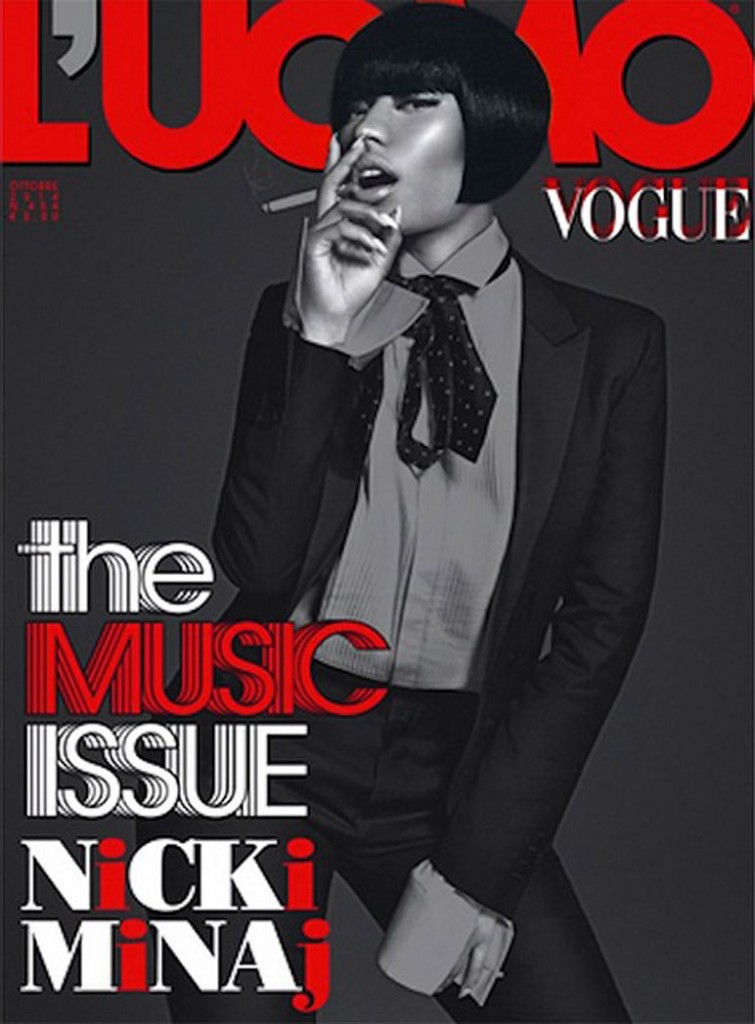 Nicki-Minaj-shoots-for-L'Uomo-Vogue-Italia-cover-wizsdailydose.com