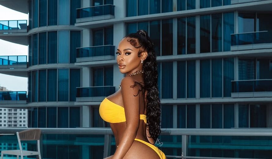 Rica B. Turns Up the Heat in Poolside Photoshoot with Alcole Studios